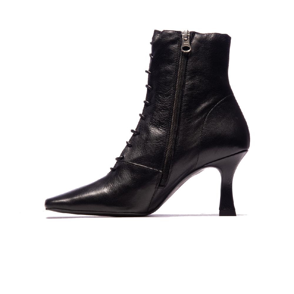 L'intervalle Cuir Noble Noir Noir