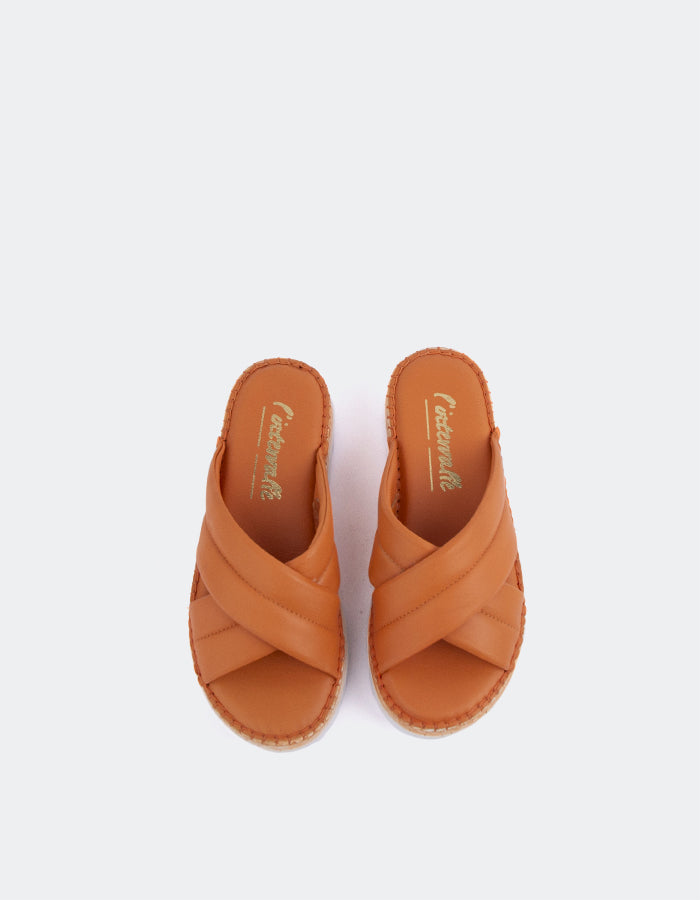 L'intervalle Cuir Orange Cranwell Orange