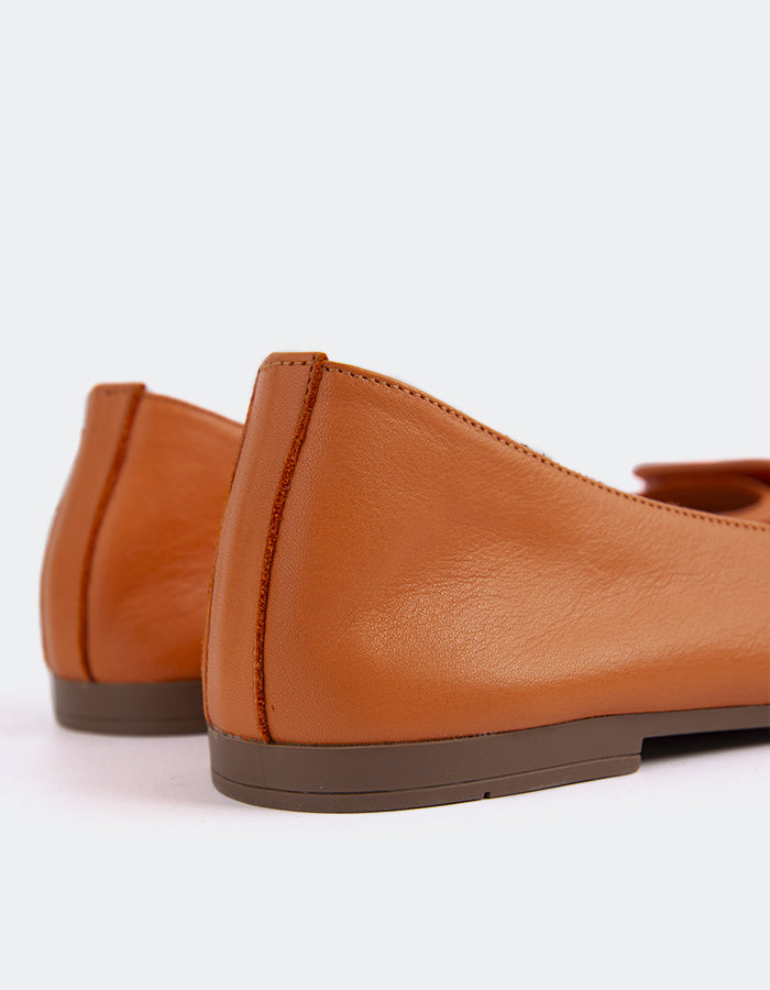 L'intervalle Cuir Orange Ferron Orange