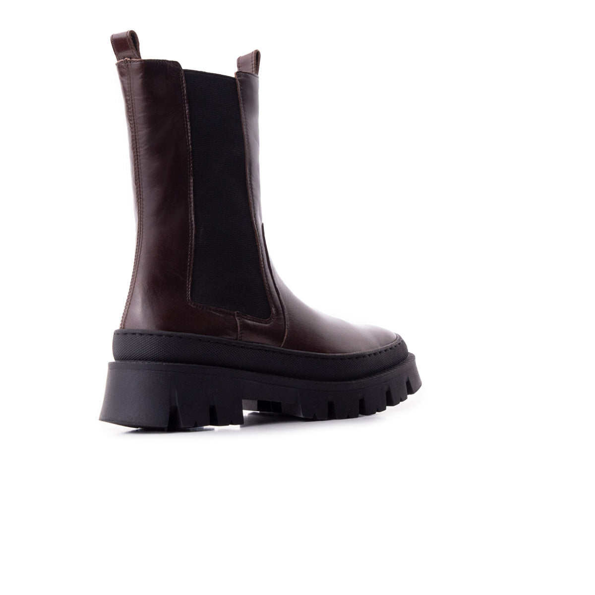 L'intervalle Cuir Ravenna Foncé Brun Brun