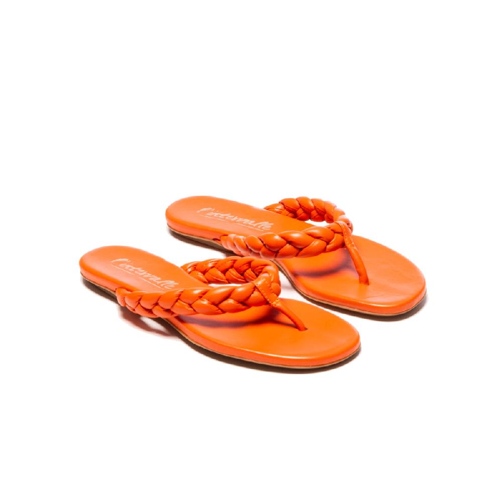 L'intervalle Cuir Sirocco Orange Orange