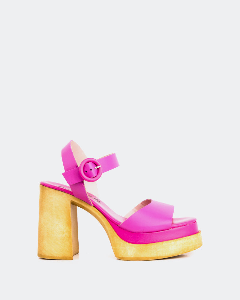 l'intervalle Cuir Starburst Fuchsia Rose