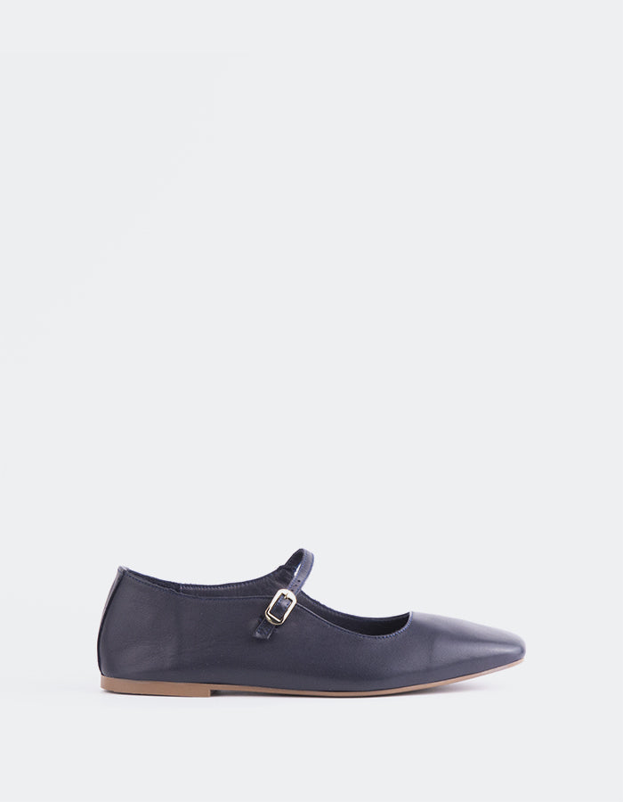 l'intervalle Cuir Sylph Navy Bleu