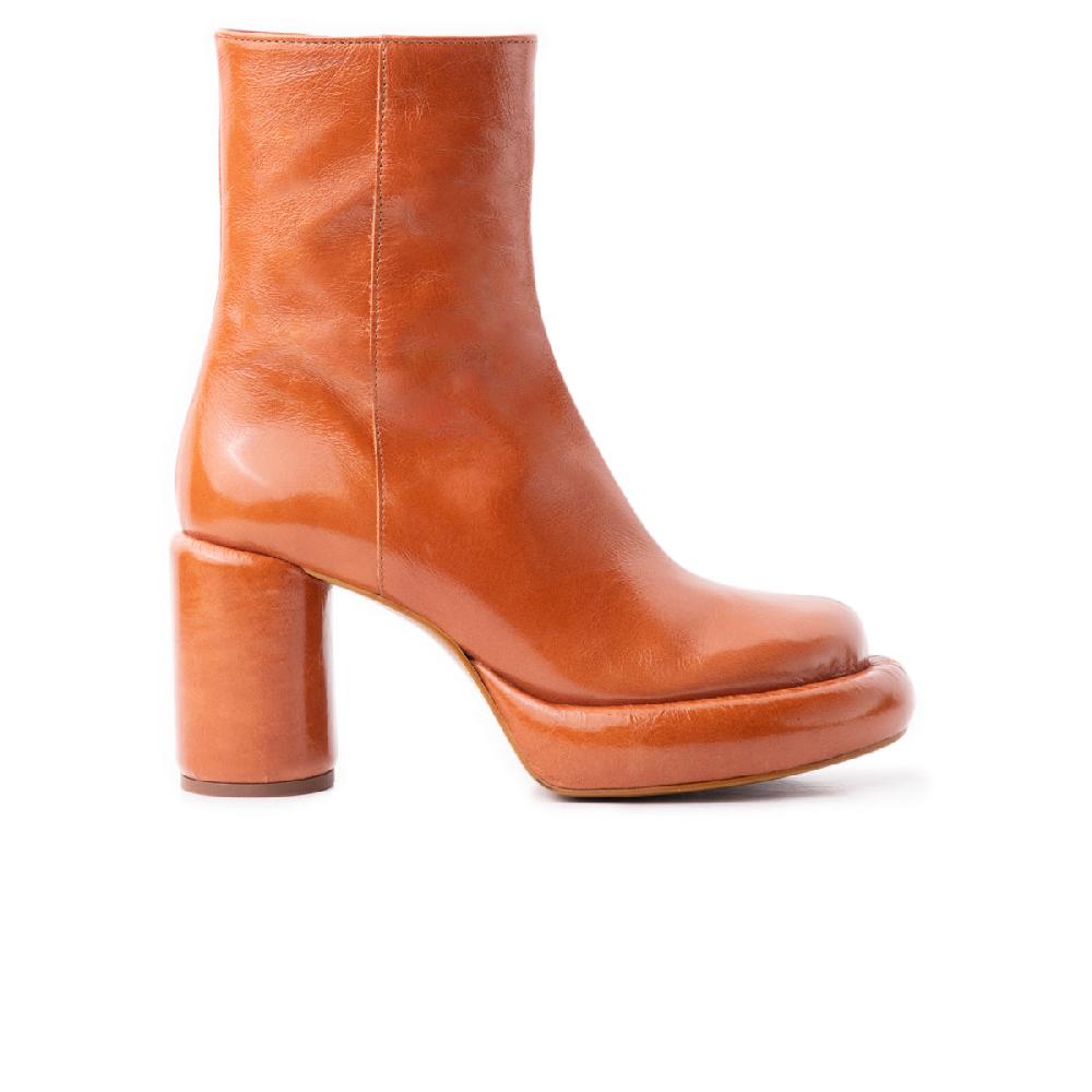 l'intervalle Cuir Weston orange brûlé Orange