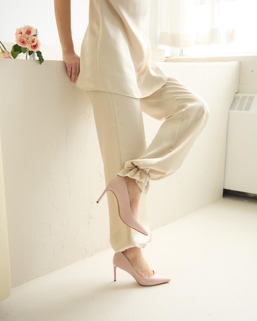 L'intervalle Cuir Zinnia Rose Rose