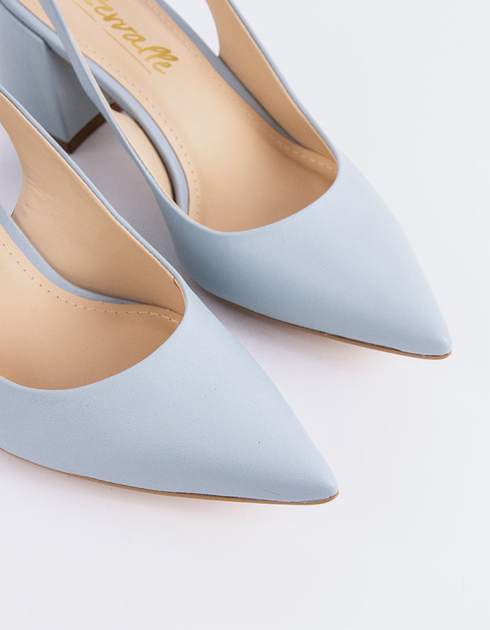 L'intervalle Dalida Bleu Cuir Bleu