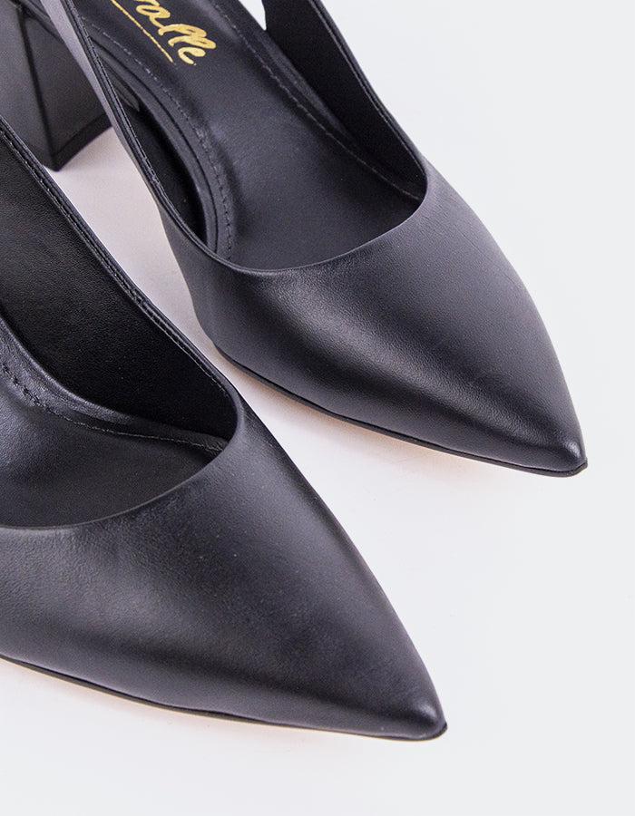 L'intervalle Dalida Noir Cuir Noir