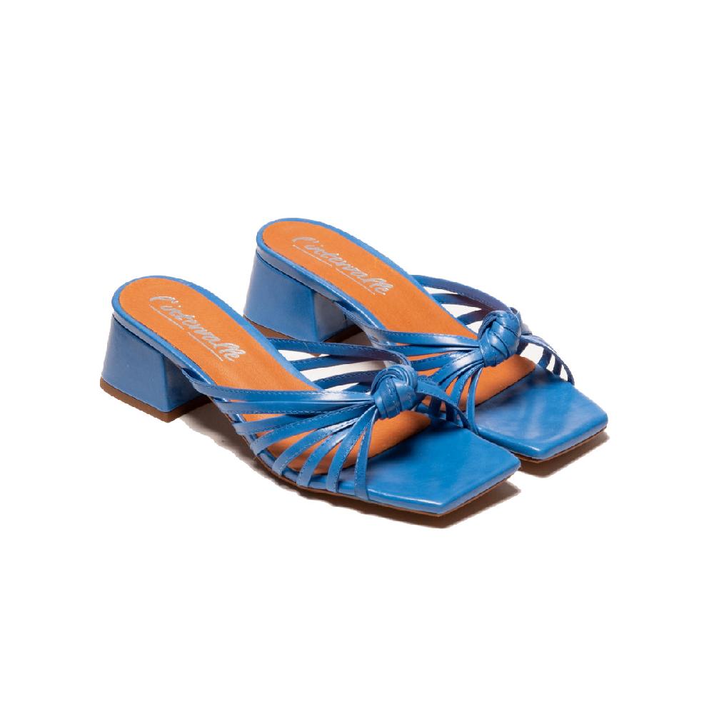 L'intervalle Damira Bleu Cuir Bleu