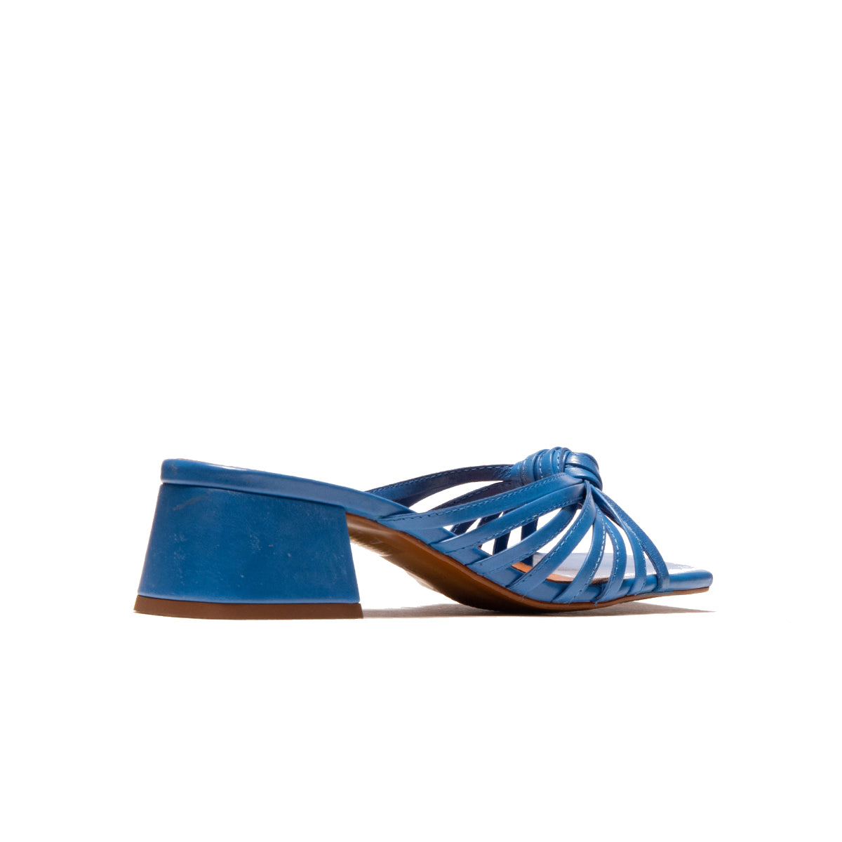 L'intervalle Damira Bleu Cuir Bleu