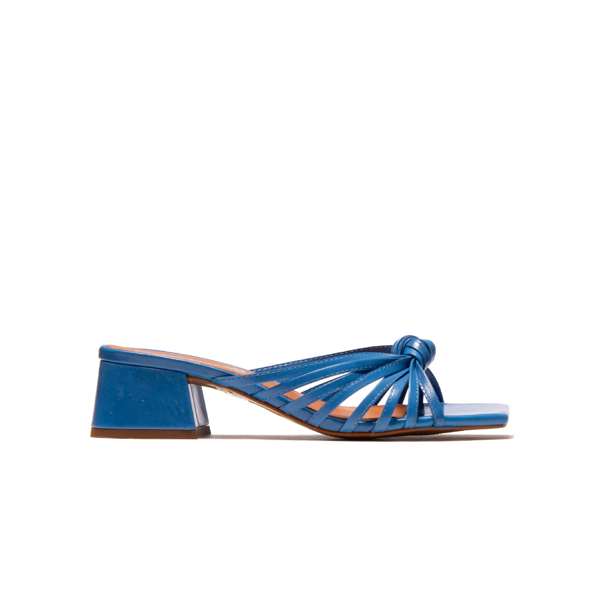 l'intervalle Damira Bleu Cuir Bleu