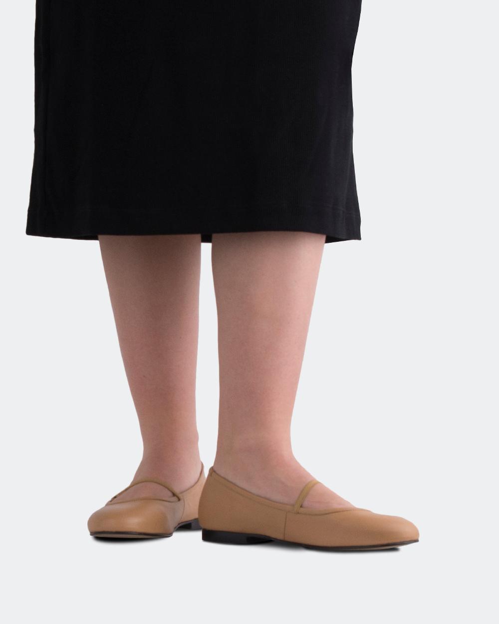 L'intervalle Darcey Ocre Cuir Ocre