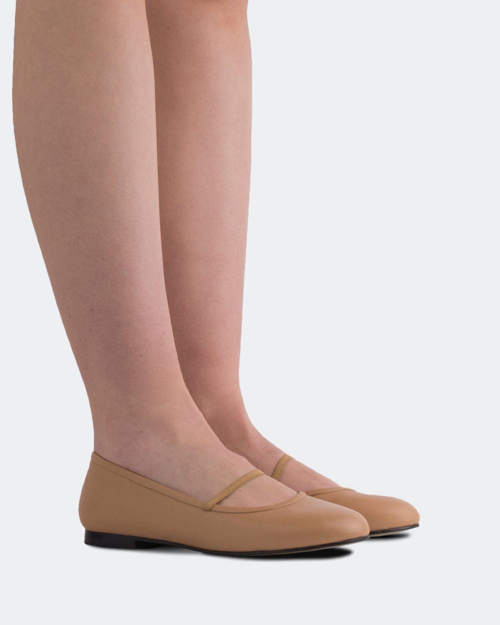 L'intervalle Darcey Ocre Cuir Ocre