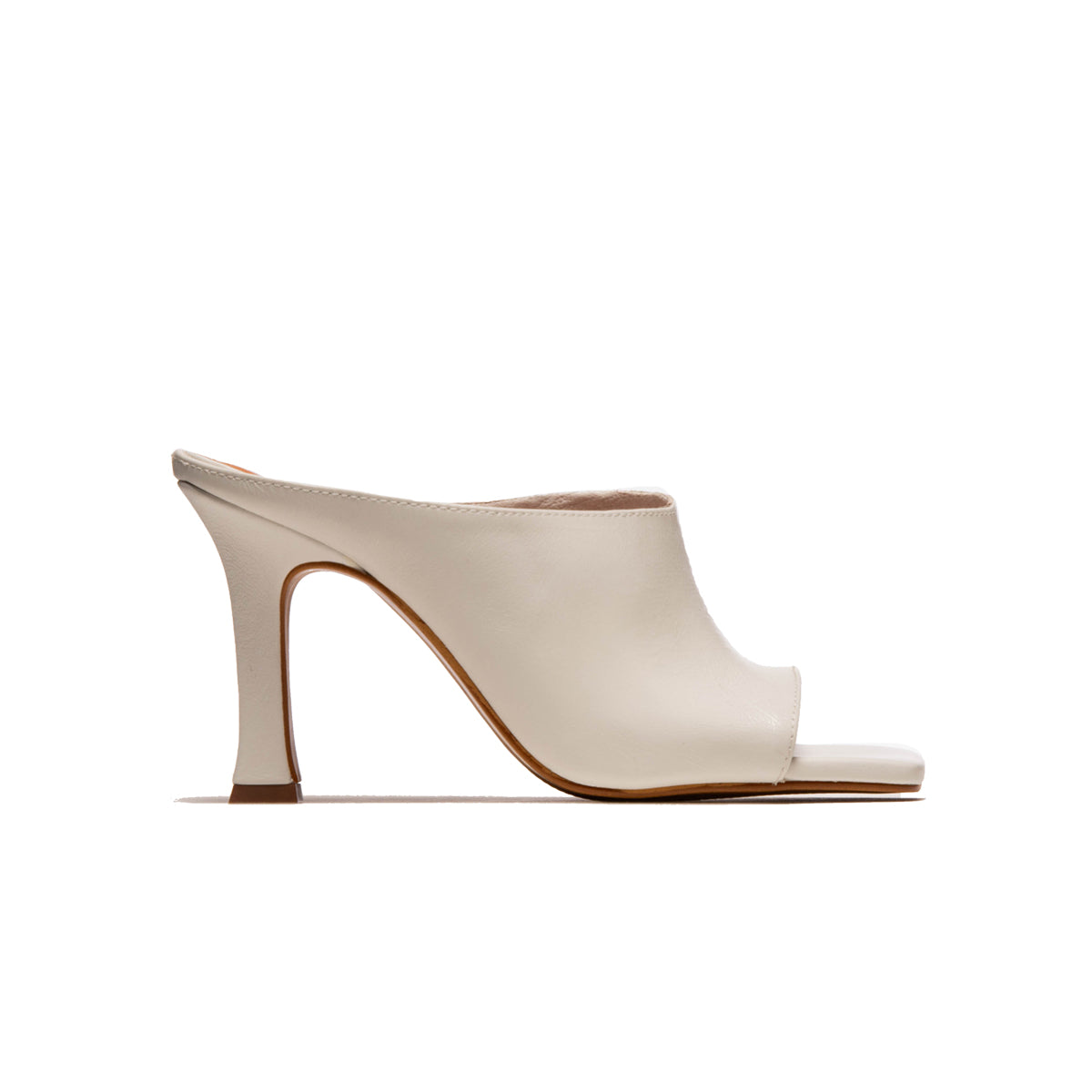 l'intervalle Davinci Blanc Cuir Blanc