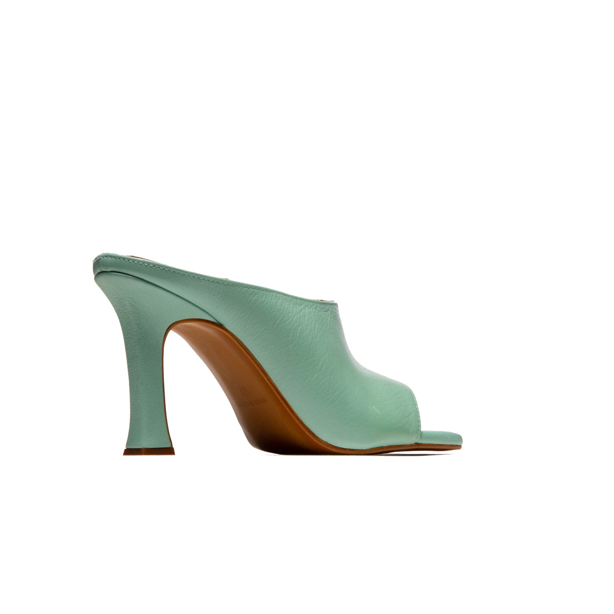 L'intervalle Davinci Cuir Menthe Vert