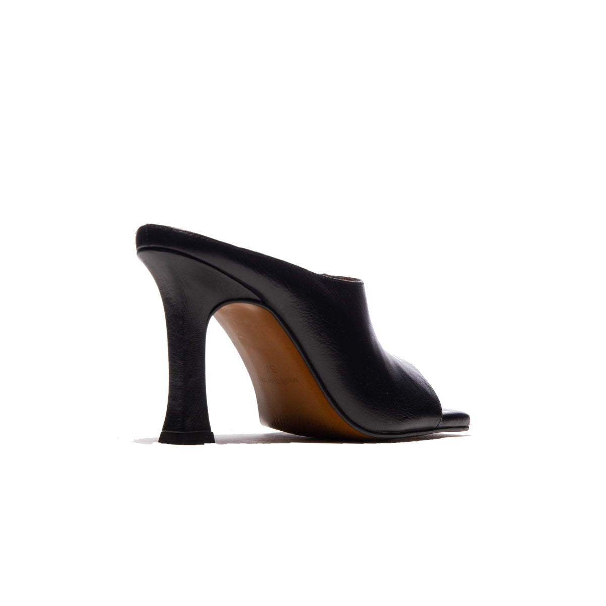 L'intervalle Davinci Noir Cuir Noir