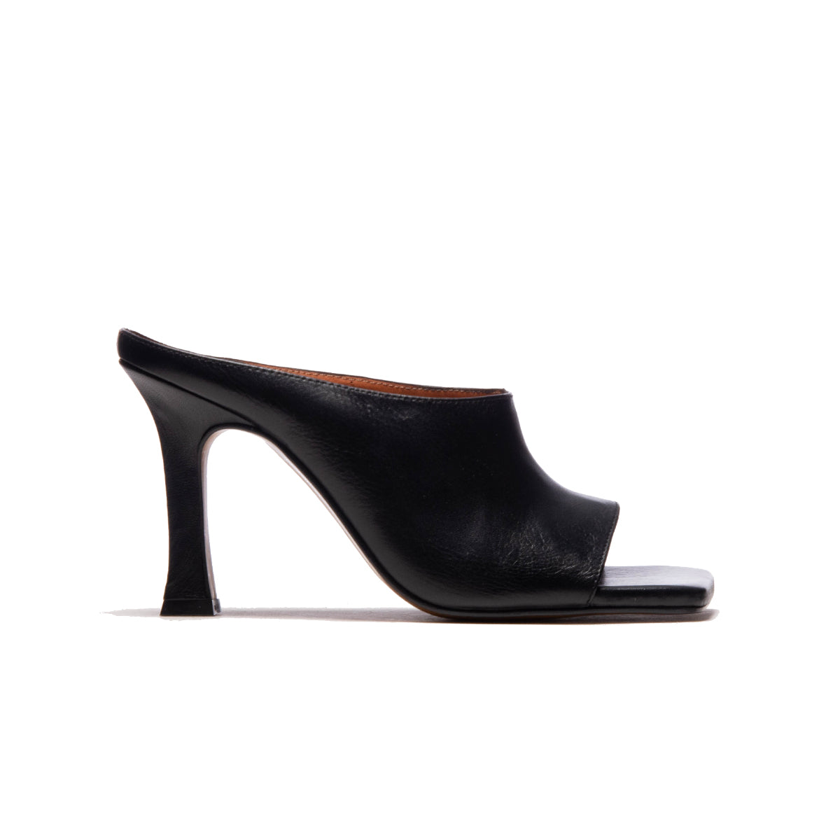 l'intervalle Davinci Noir Cuir Noir