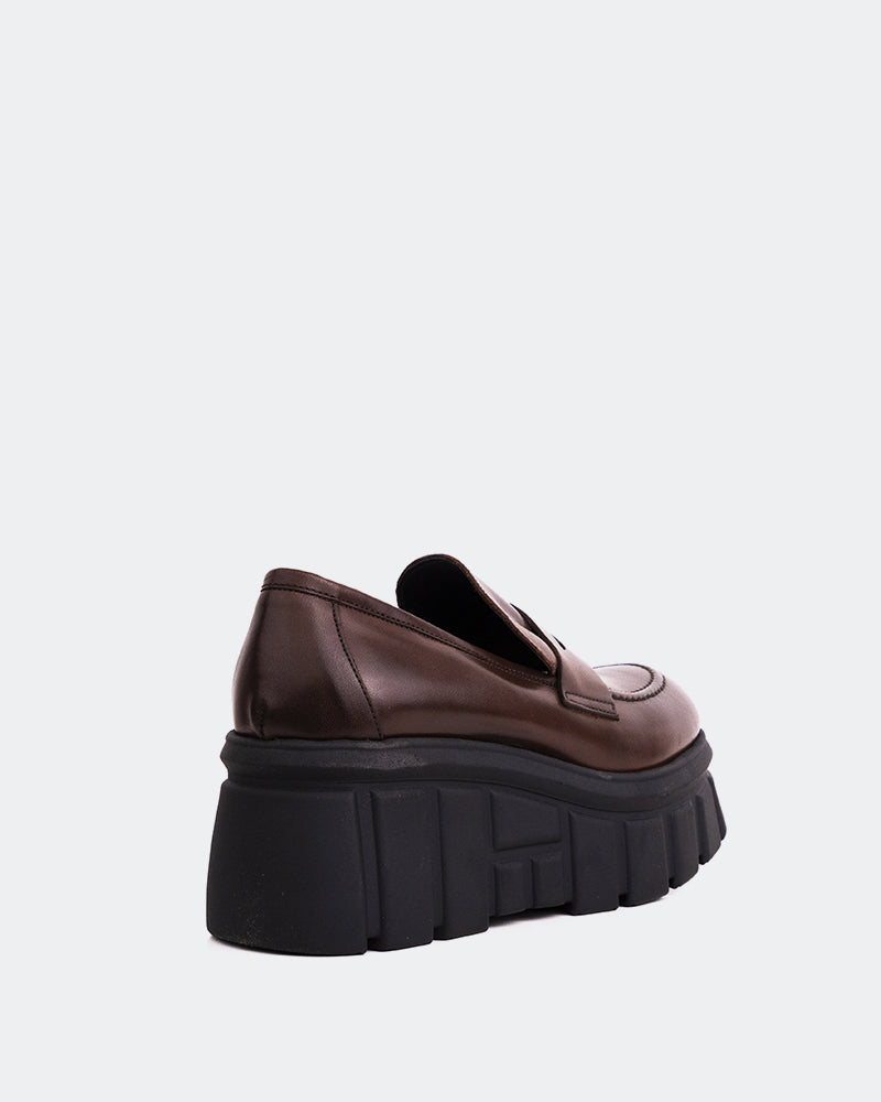 L'intervalle Dawson Brun Cuir Brun