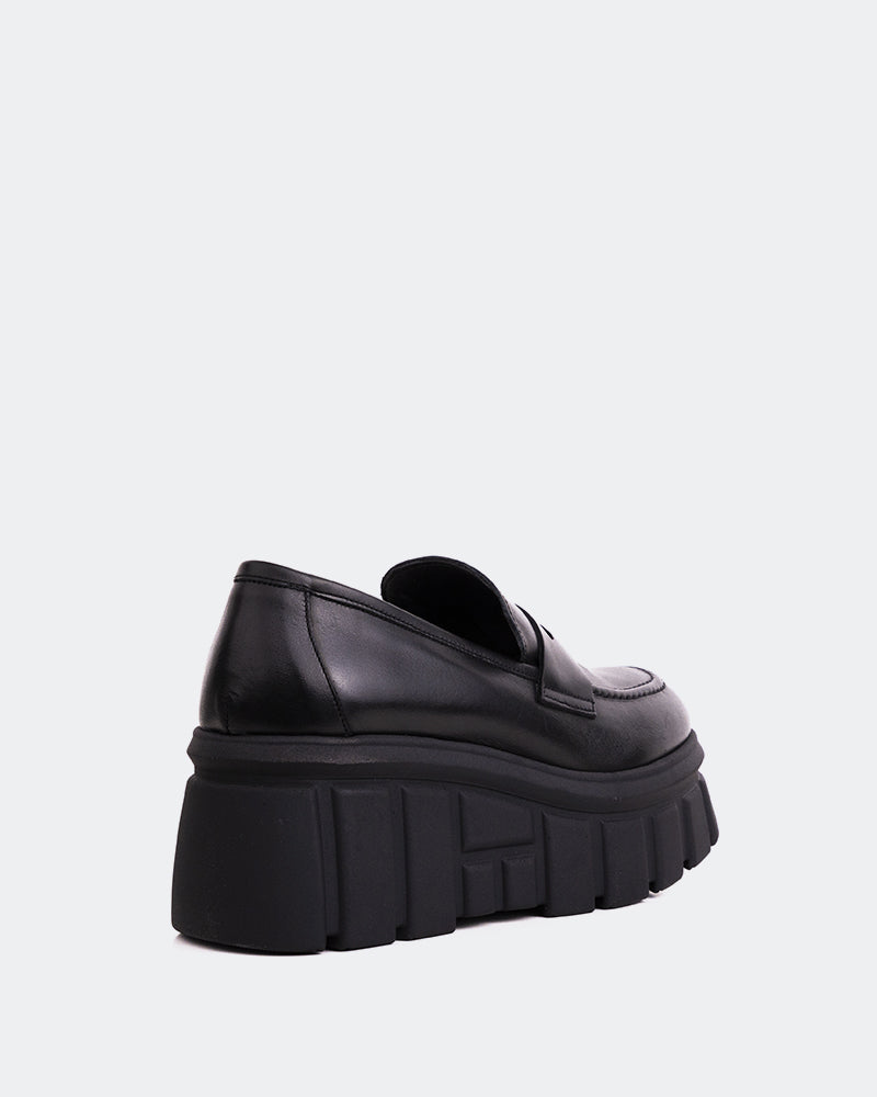 L'intervalle Dawson Noir Cuir Noir