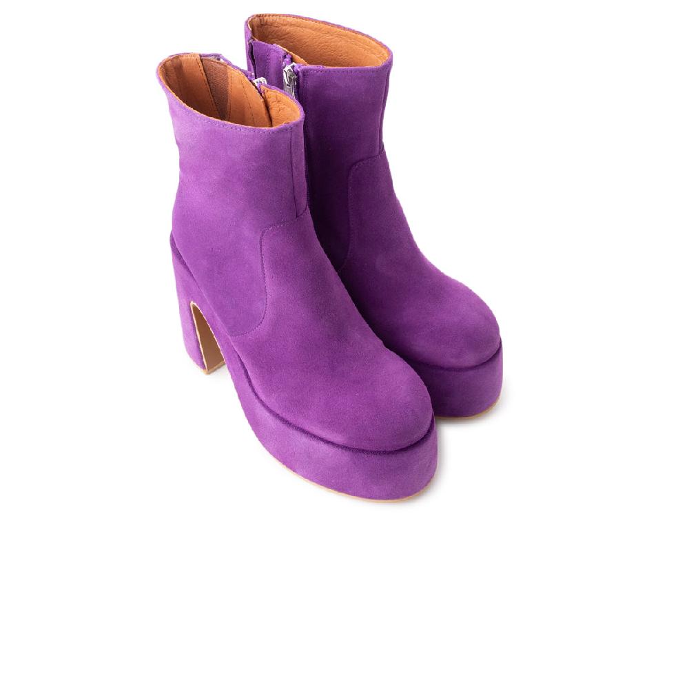 L'intervalle Daze Lavande Suède Mauve