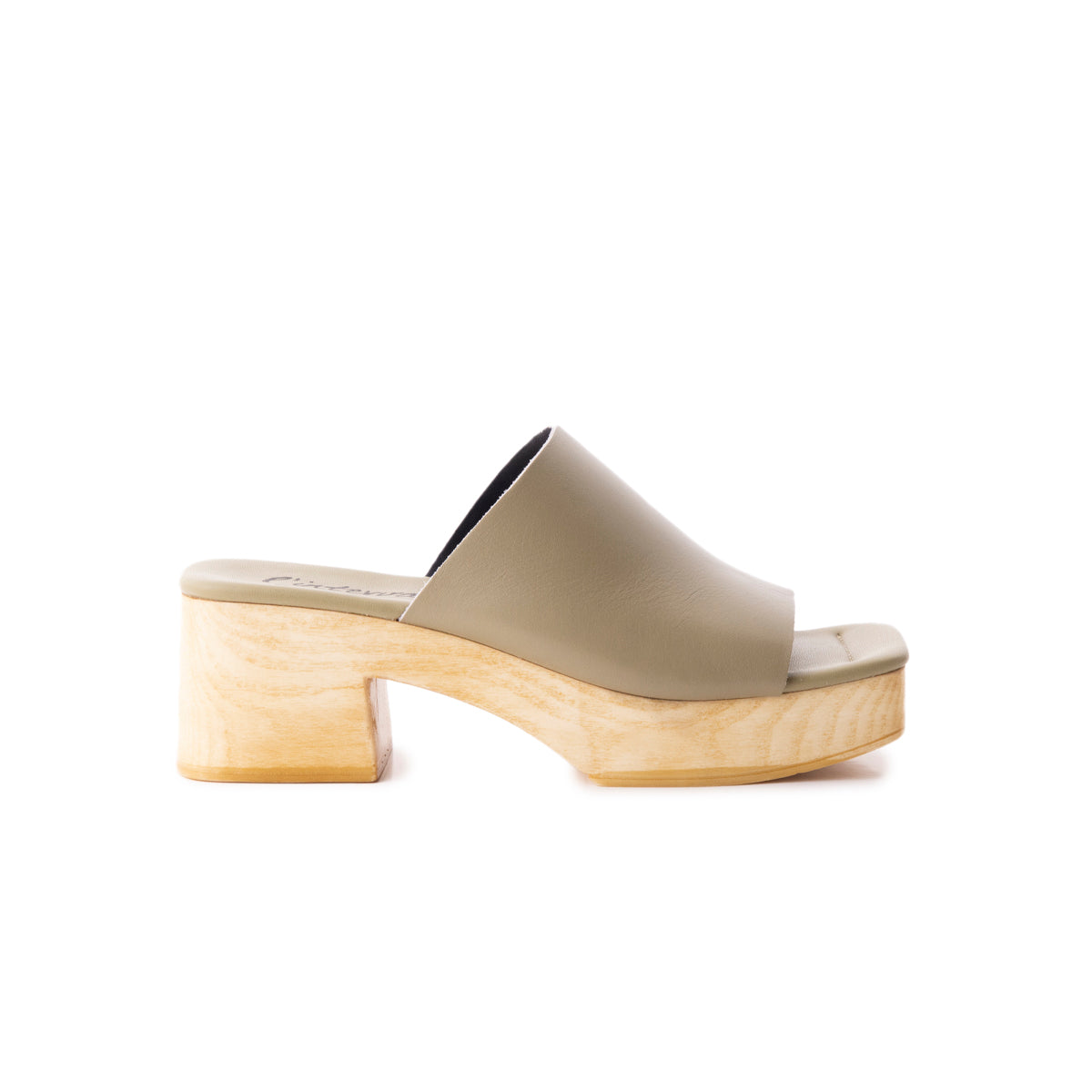 l'intervalle Delphine Vert Cuir Vert
