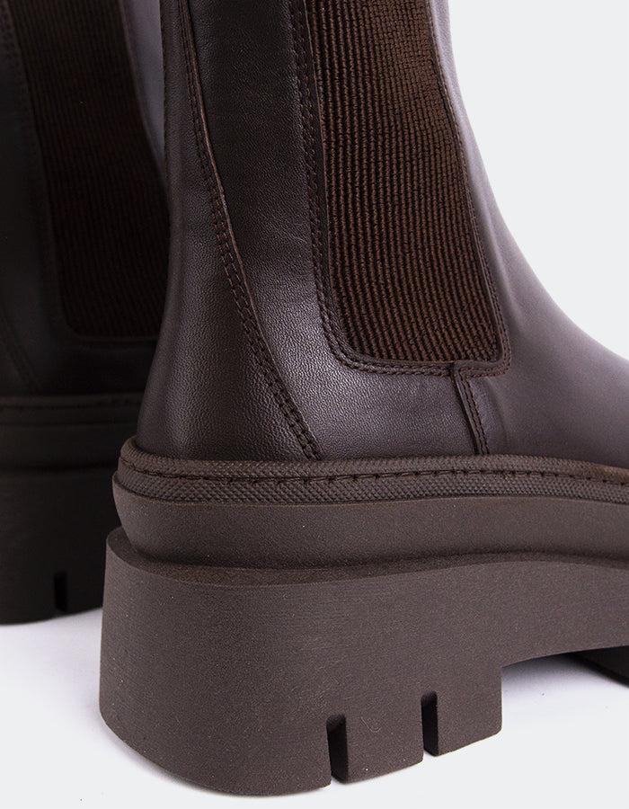 L'intervalle Delya Brun Cuir Brun