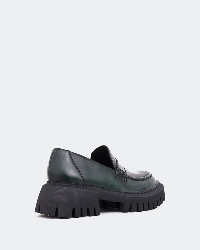 L'intervalle Derulo Vert Cuir Vert