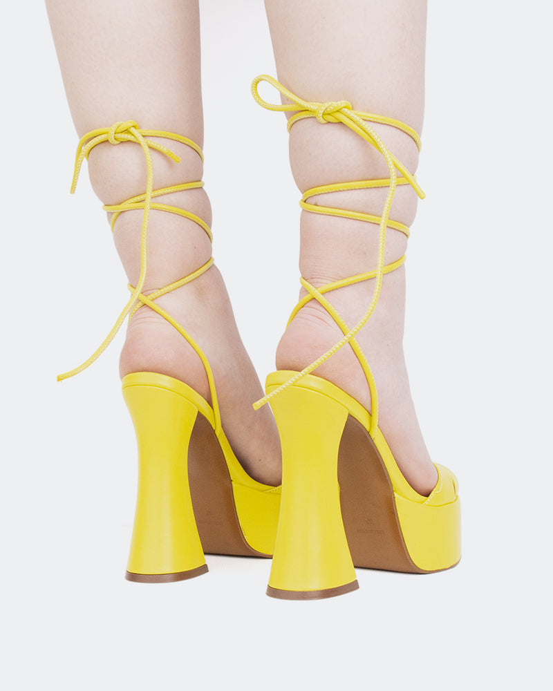 L'intervalle Desert Jaune Cuir Jaune