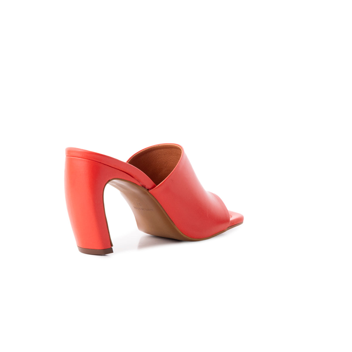 L'intervalle Diagonal Cuir Orange Orange