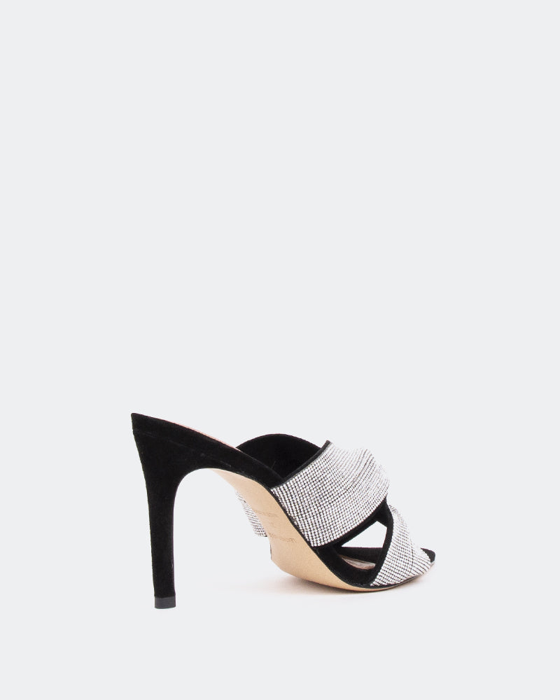 L'intervalle Diverso Noir Suède /Suède Noir Noir