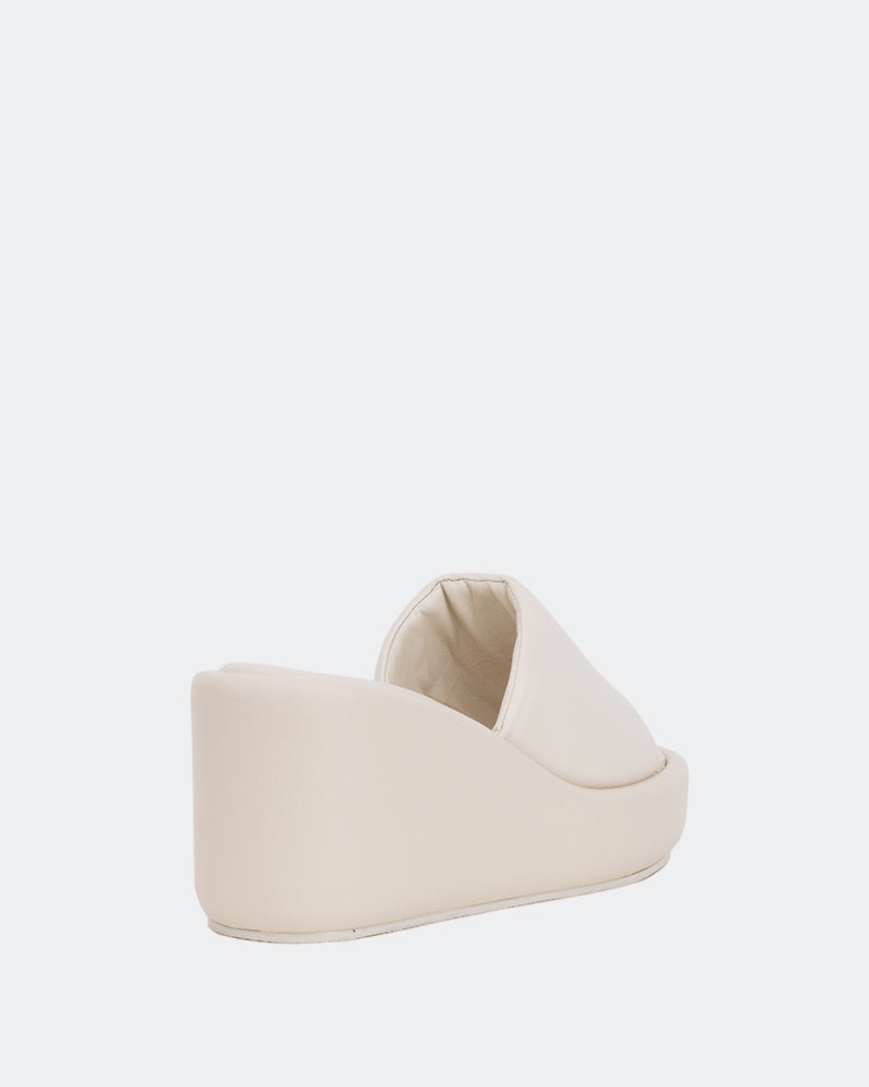 L'intervalle Dolores Blanc Cassé Cuir Blanc