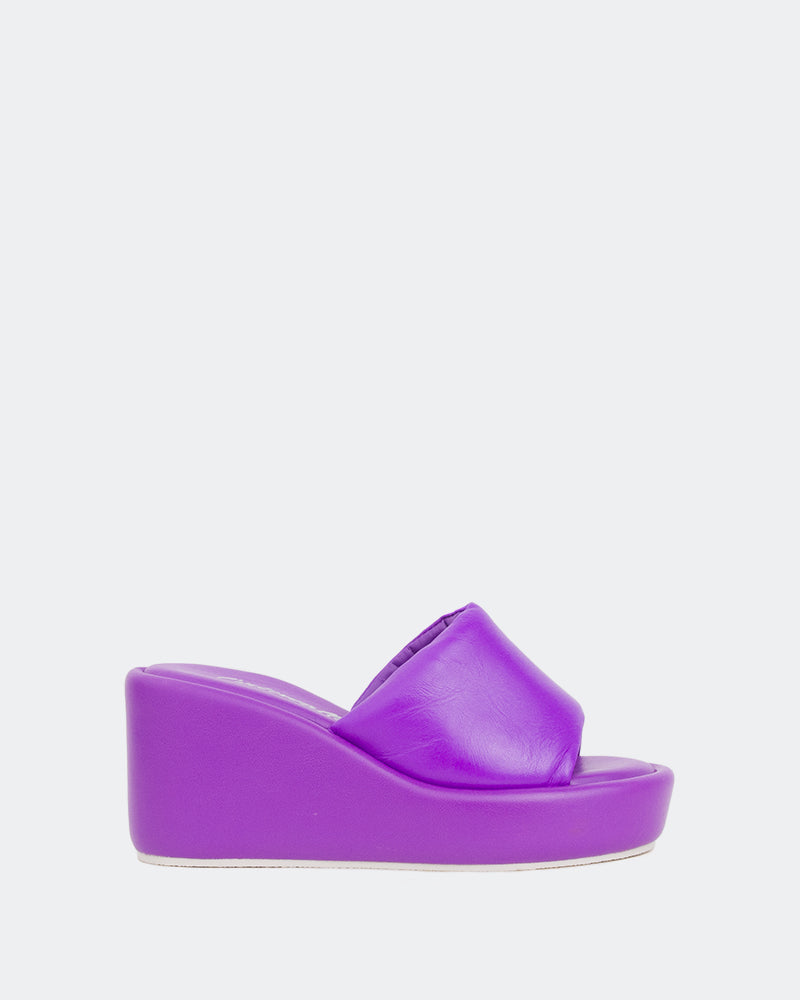 l'intervalle Dolores Mauve Cuir Mauve