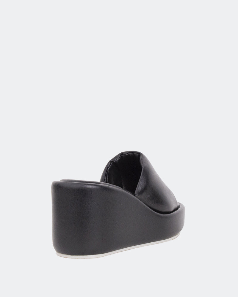 L'intervalle Dolores Noir Cuir Noir