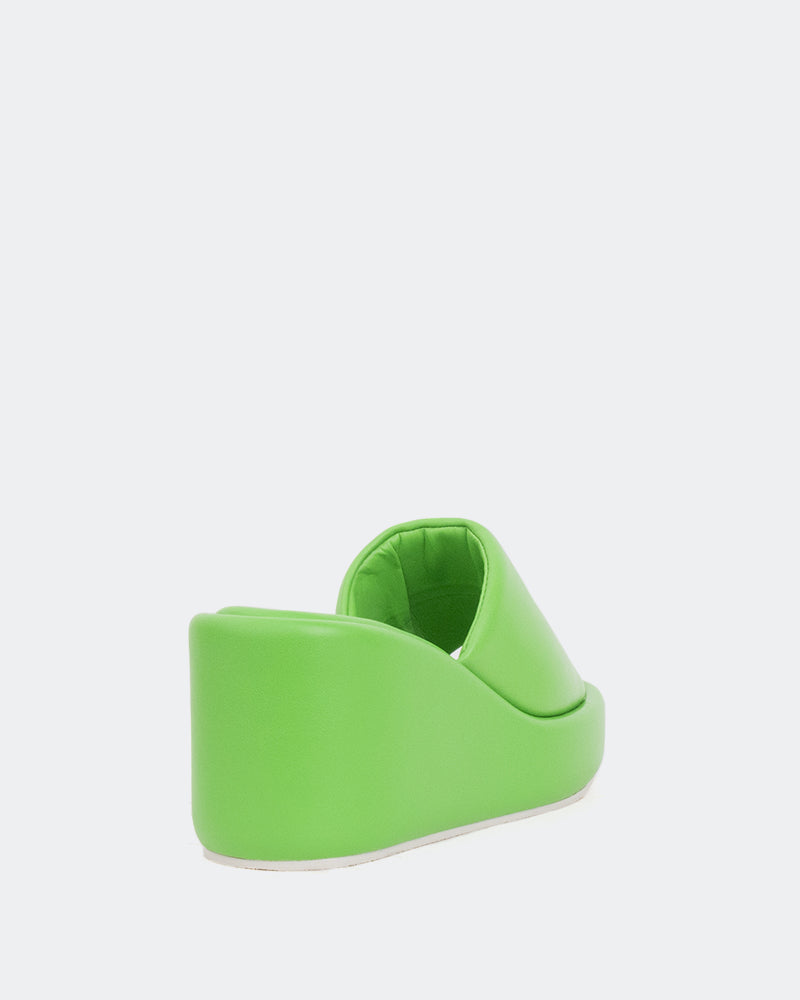 L'intervalle Dolores Vert Cuir Vert