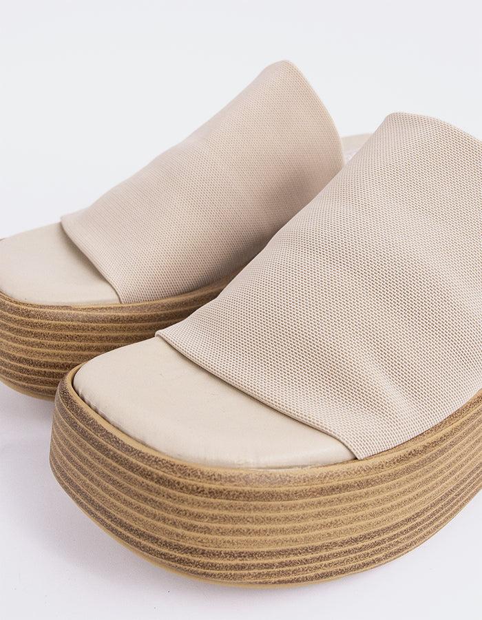 L'intervalle Dory Cream Lycra Blanc