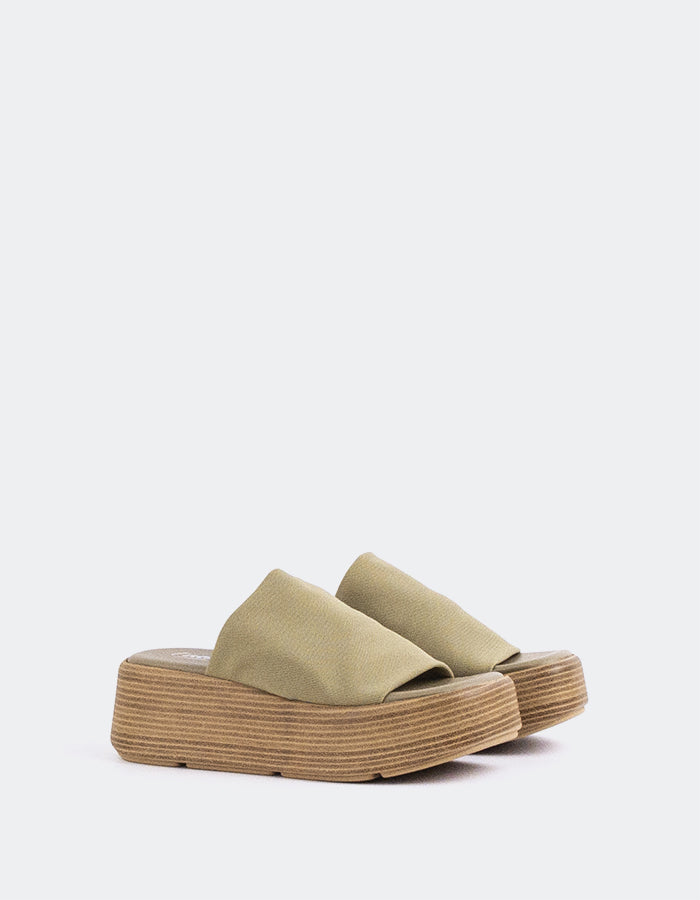 L'intervalle Dory Khaki Lycra Vert