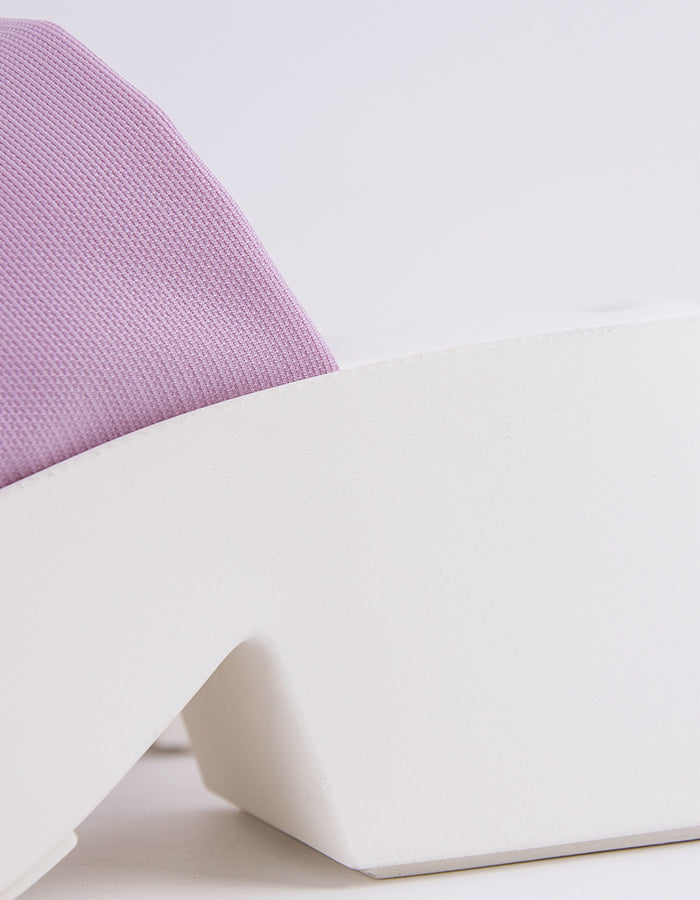 L'intervalle Douce Lilas Lycra Mauve