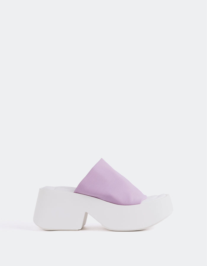 l'intervalle Douce Lilas Lycra Mauve