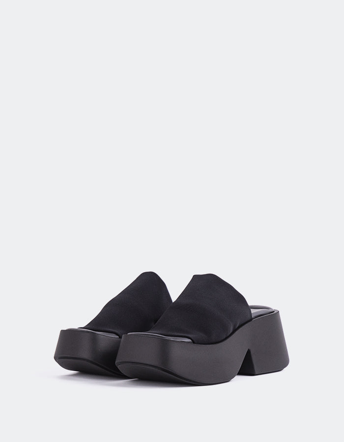 L'intervalle Douce Noir Lycra Noir