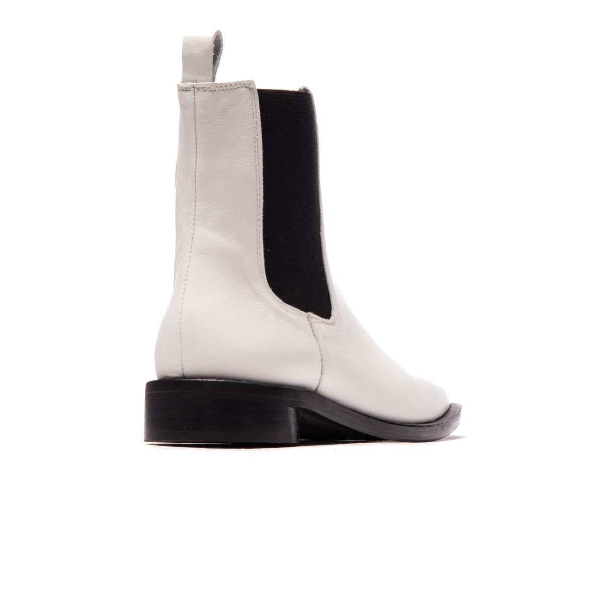 L'intervalle Durham Blanc Cuir Blanc