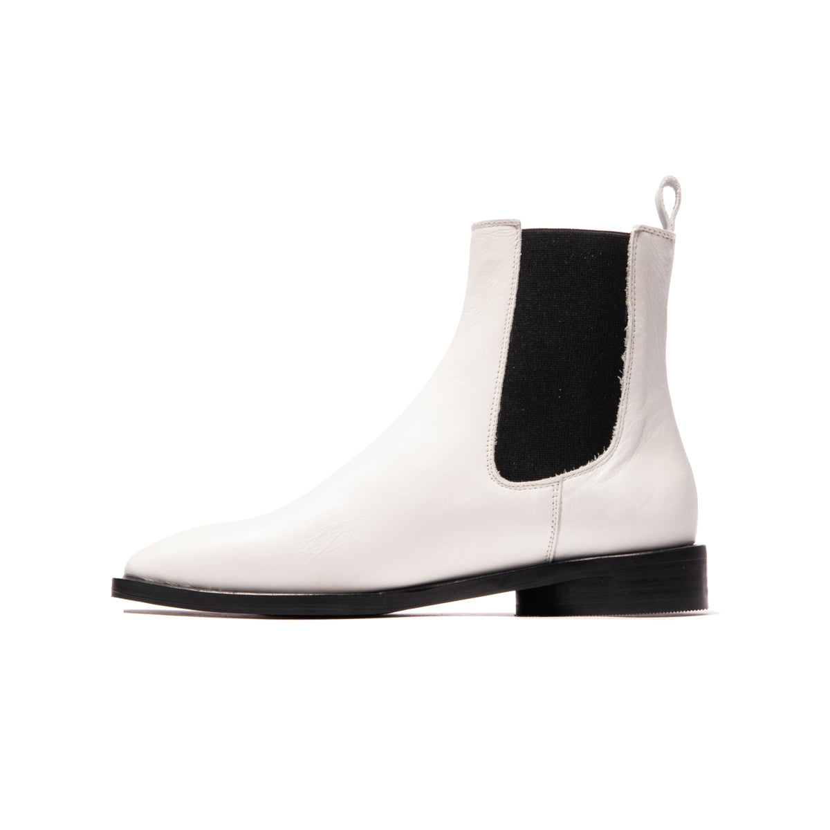 L'intervalle Durham Blanc Cuir Blanc