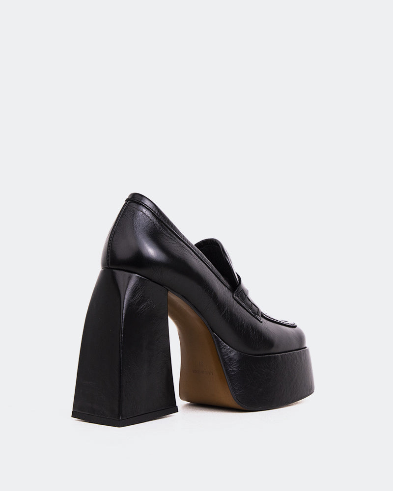 L'intervalle Echo Noir Cuir Noir