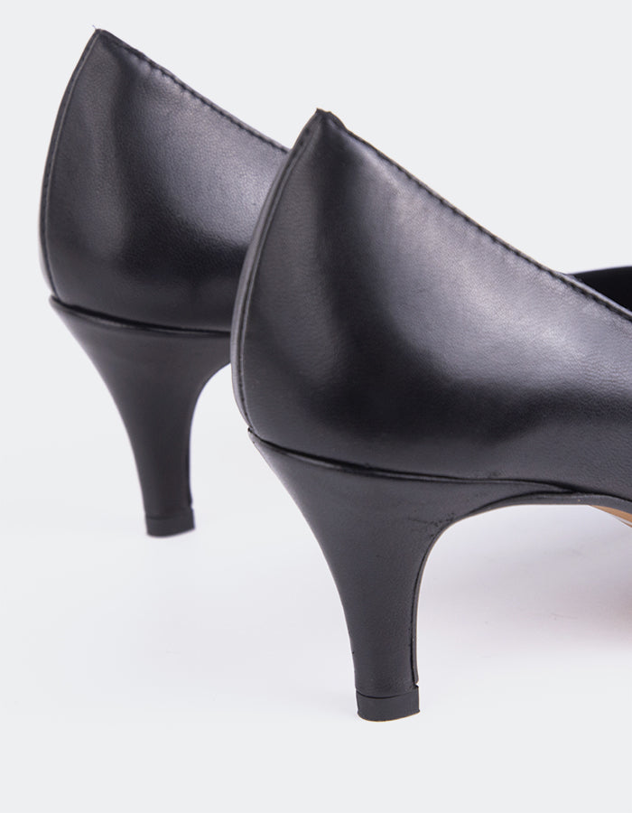 L'intervalle Edzell Noir Cuir Noir