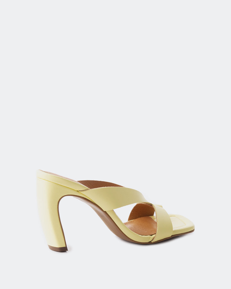 L'intervalle Elexis Jaune Cuir Jaune