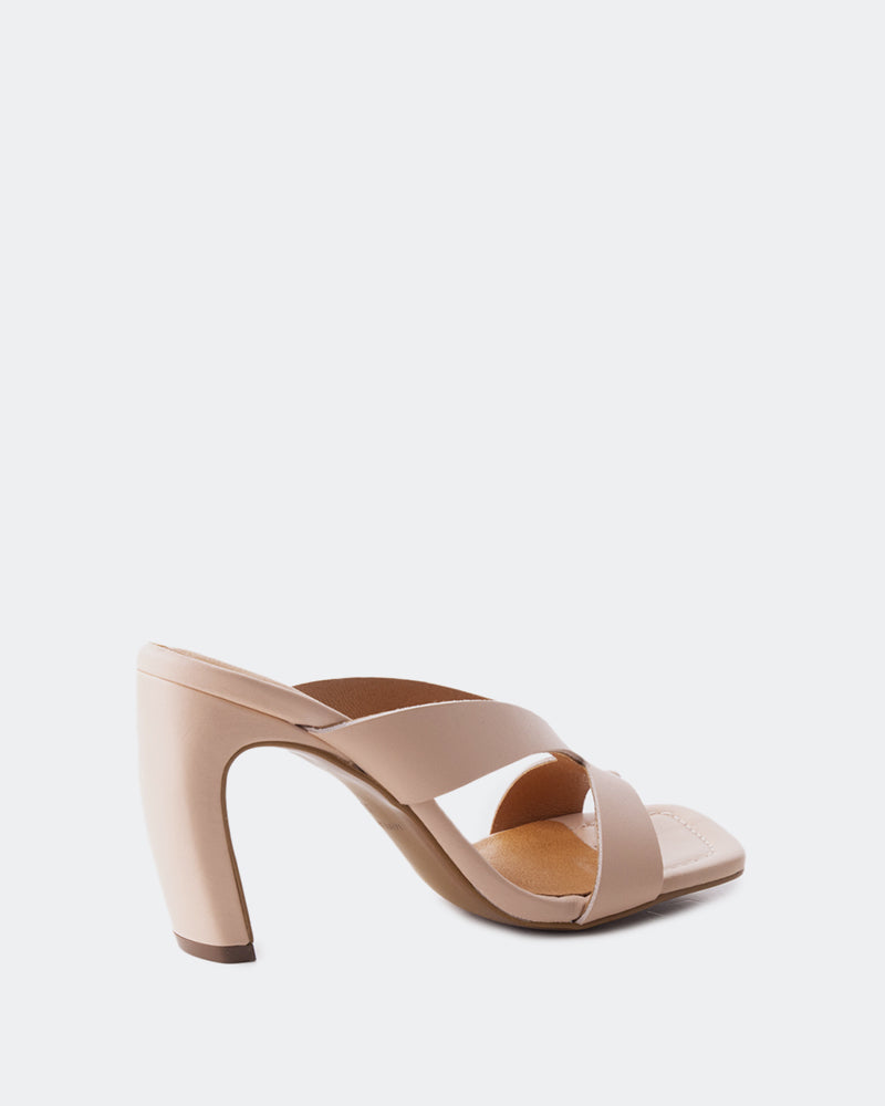 L'intervalle Elexis Pâle Rose Cuir Rose