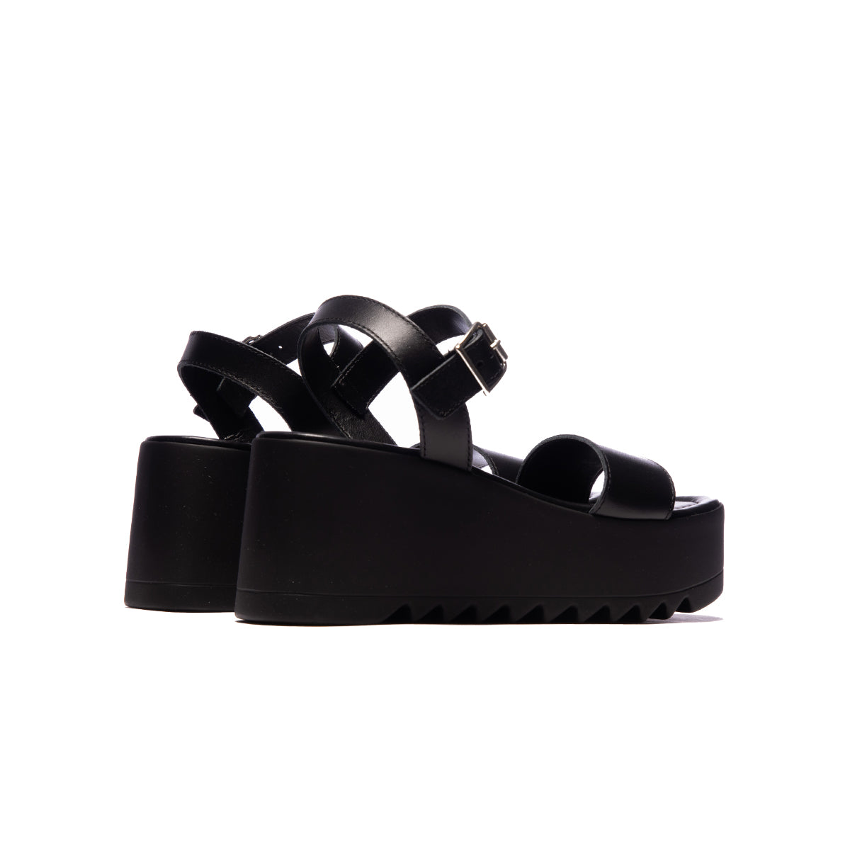 L'intervalle Emmie Noir Cuir Noir