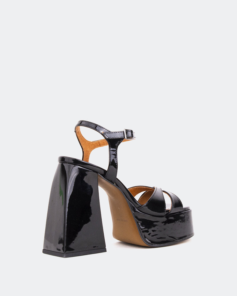 L'intervalle Endless Noir Verni/Verni Noir Noir