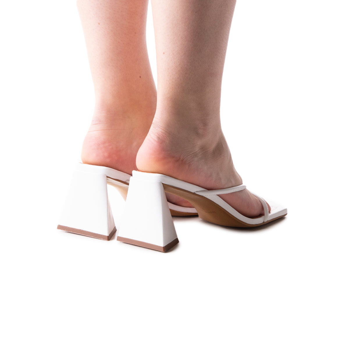 L'intervalle Ermal Blanc Cuir Blanc