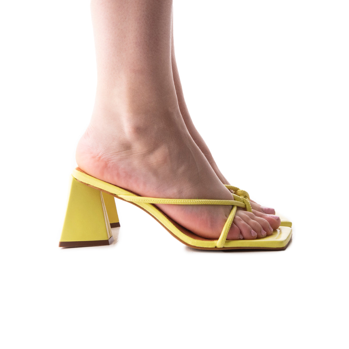 l'intervalle Ermal Jaune Cuir Jaune