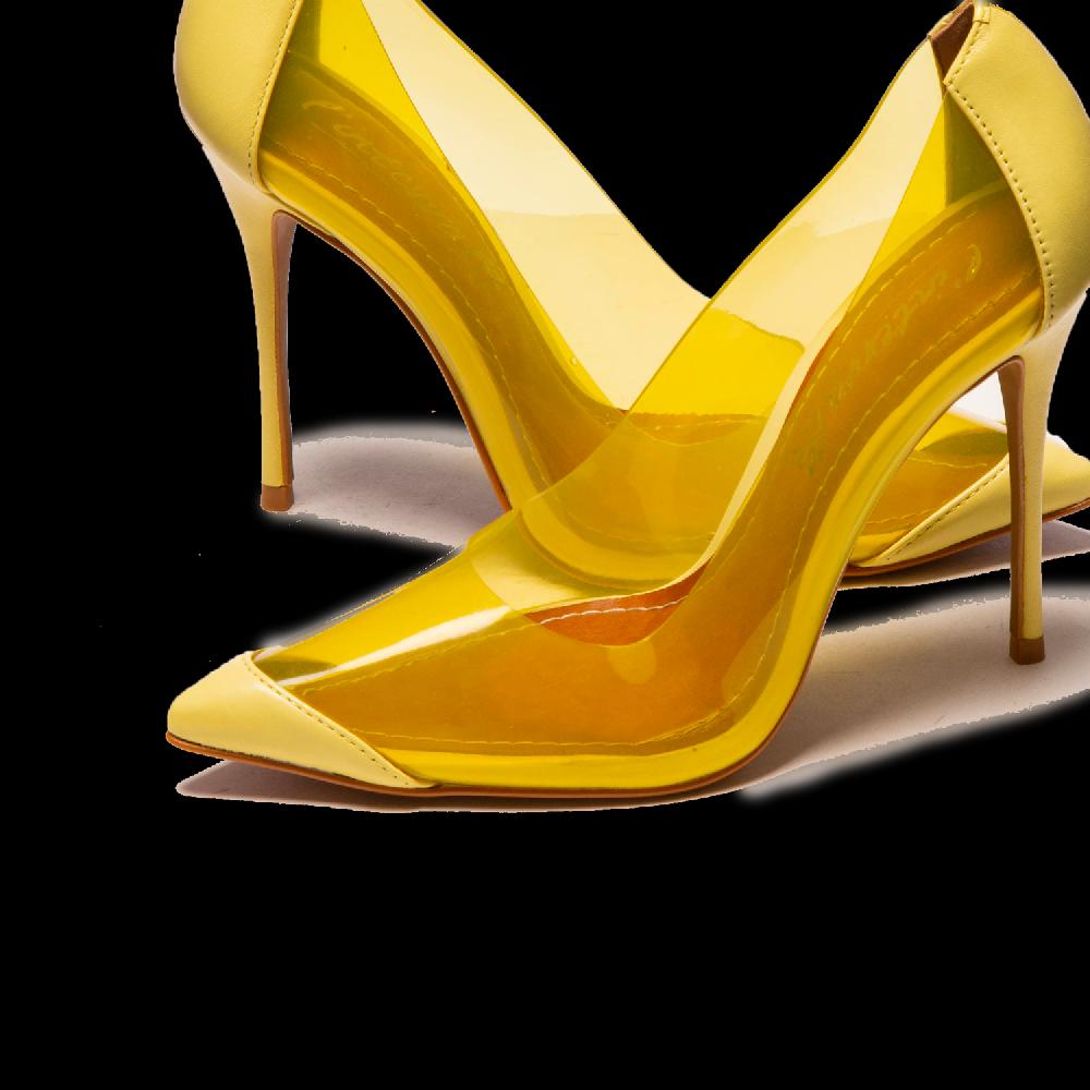 L'intervalle Escape Jaune Cuir Jaune