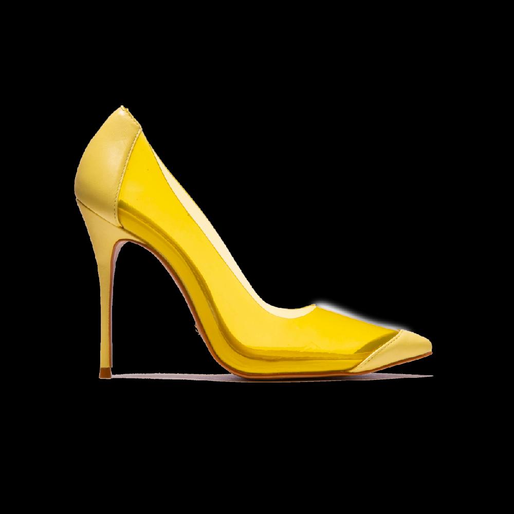 L'intervalle Escape Jaune Cuir Jaune